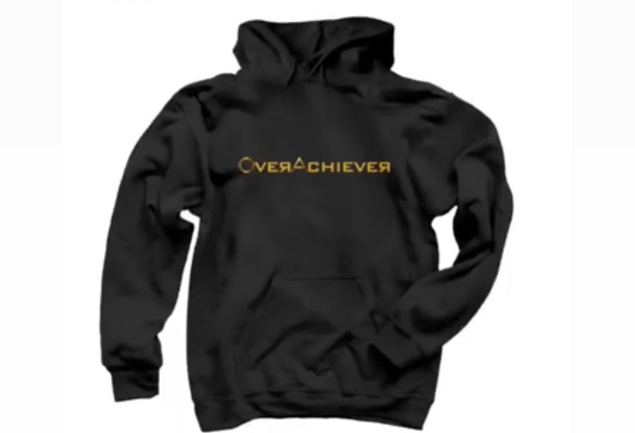 Classic Logo - Black and Gold Hoodie
